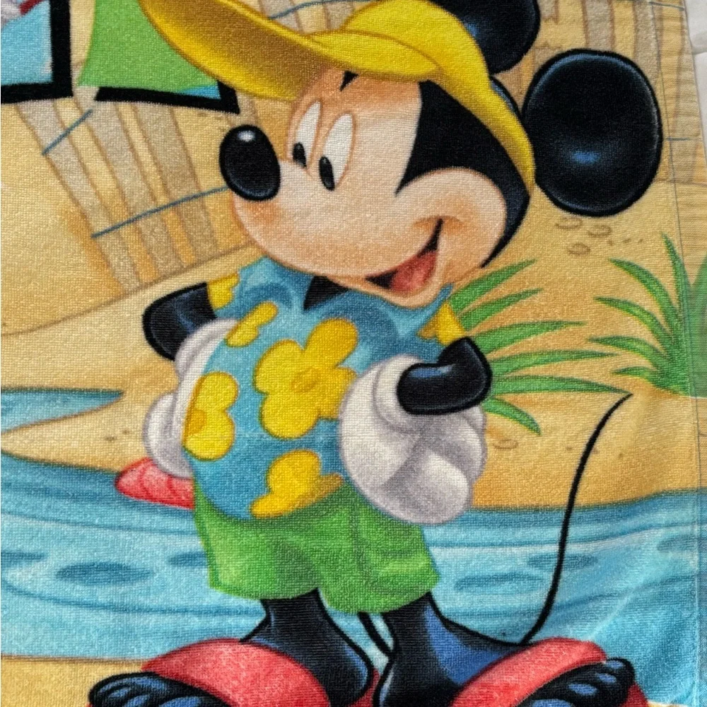 Mickey Mouse Beach Towels (set 2) Disney Family Vacation Beach Pool Swim Towels